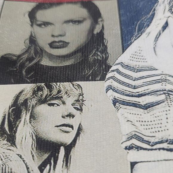 Taylor Swift-Eras Tour-Gray Sweatshirt-Crewneck-Pop Art Graphic-Bella/Canvas-S - Picture 4 of 11